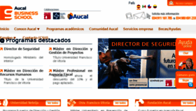 What Aucal.org website looked like in 2015 (9 years ago)