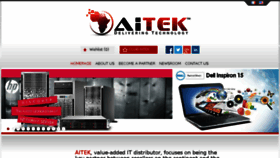 What Aitek.fr website looked like in 2015 (9 years ago)