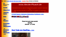 What Aerzte-pfusch.de website looked like in 2015 (9 years ago)