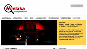What Amazingmelaka.com website looked like in 2015 (9 years ago)