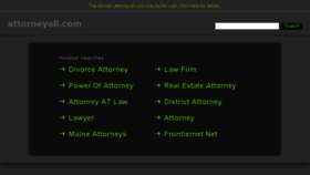 What Attorneyall.com website looked like in 2015 (9 years ago)