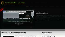 What A-websolutions.com website looked like in 2015 (10 years ago)