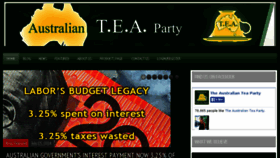 What Austeaparty.com.au website looked like in 2015 (9 years ago)