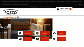 What Agencepozzo.fr website looked like in 2015 (9 years ago)