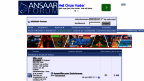 What Ansaar.nl website looked like in 2015 (9 years ago)