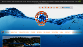 What Aquadiver.com website looked like in 2015 (9 years ago)