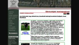 What Abrakmester.com website looked like in 2015 (9 years ago)