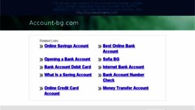What Account-bg.com website looked like in 2015 (9 years ago)
