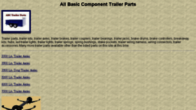 What Abctrailerparts.com website looked like in 2015 (9 years ago)
