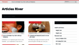 What Articlesriver.com website looked like in 2015 (9 years ago)