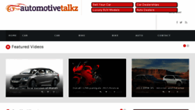 What Automotivetalkz.com website looked like in 2015 (9 years ago)