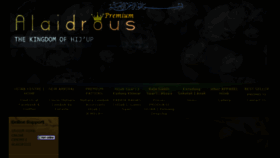 What Alaidrous.com website looked like in 2015 (9 years ago)
