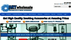 What Arywholesale.com website looked like in 2015 (9 years ago)