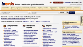 What Asuncion.locanto.com.py website looked like in 2015 (9 years ago)