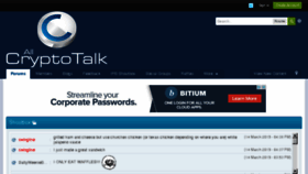 What Allcryptotalk.com website looked like in 2015 (9 years ago)