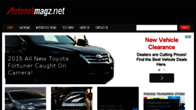 What Autonetmagz.net website looked like in 2015 (9 years ago)
