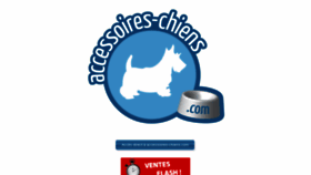 What Accessoires-chiens.com website looked like in 2015 (9 years ago)
