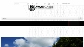 What Avant-gardiste.com website looked like in 2015 (9 years ago)