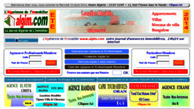 What Algim.com website looked like in 2015 (9 years ago)