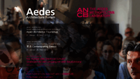What Aedes-arc.de website looked like in 2015 (9 years ago)