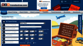 What A2btravelextras.com website looked like in 2015 (9 years ago)