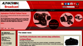 What Alphatron.tv website looked like in 2015 (11 years ago)