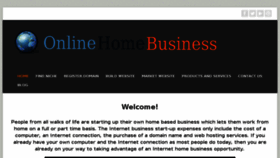 What Athomebizdepot.com website looked like in 2015 (9 years ago)