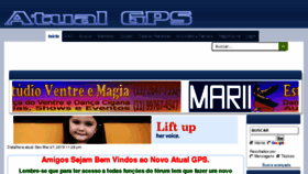 What Atualgps.net website looked like in 2015 (9 years ago)