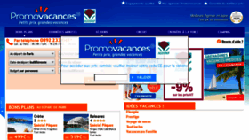 What Agospap.promovacances.com website looked like in 2015 (9 years ago)