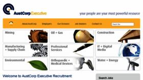 What Austcorpexecutive.com.au website looked like in 2015 (9 years ago)