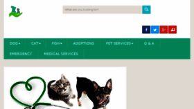 What Animalswecare.com website looked like in 2015 (9 years ago)