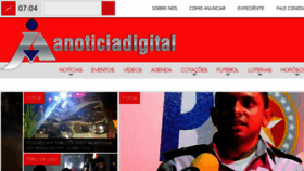 What Anoticiadigital.com.br website looked like in 2015 (9 years ago)