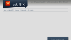 What Askgfk.pl website looked like in 2015 (9 years ago)