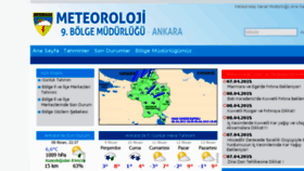 What Ankara.mgm.gov.tr website looked like in 2015 (9 years ago)
