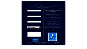 What Aryabhatacademy.com website looked like in 2015 (9 years ago)