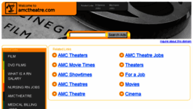 What Amctheatre.com website looked like in 2015 (9 years ago)