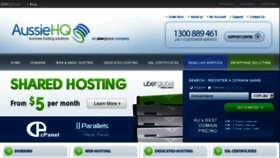 What Aussiehq.com.au website looked like in 2015 (10 years ago)