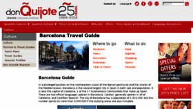 What Aboutbarcelona.com website looked like in 2015 (9 years ago)