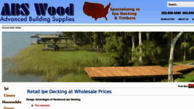 What Abswood.com website looked like in 2015 (9 years ago)