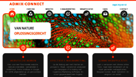 What Admixconnect.nl website looked like in 2015 (9 years ago)