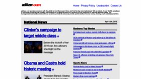 What Adverpages.com website looked like in 2015 (9 years ago)