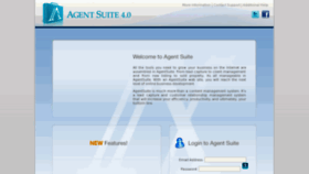 What Agentsuite.com website looked like in 2015 (9 years ago)