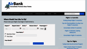 What Airbank-travel.com website looked like in 2015 (9 years ago)