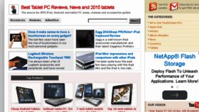 What Alltouchtablet.com website looked like in 2015 (10 years ago)