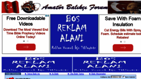 What Amatorbalikci.net website looked like in 2015 (9 years ago)