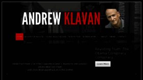 What Andrewklavan.com website looked like in 2015 (9 years ago)