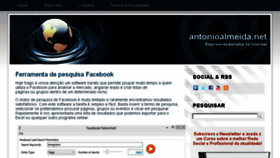 What Antonioalmeida.net website looked like in 2015 (9 years ago)