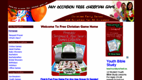 What Any-occasion-free-christian-game.com website looked like in 2015 (9 years ago)