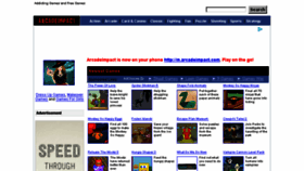 What Arcadeimpact.com website looked like in 2015 (9 years ago)