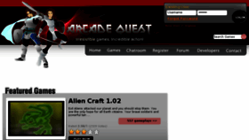 What Arcadequest.net website looked like in 2015 (9 years ago)